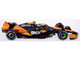 McLaren MCL38 #4 Lando Norris OKX Winner Formula One F1 Miami GP 2024 with Driver Figure and Display Case Race Series 1/43 Diecast Model Car Bburago 38215LN