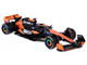 McLaren MCL38 #81 Oscar Piastri OKX Formula One F1 Miami GP 2024 with Driver Figure and Display Case Race Series 1/43 Diecast Model Car Bburago 38215OP