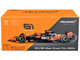 McLaren MCL38 #81 Oscar Piastri OKX Formula One F1 Miami GP 2024 with Driver Figure and Display Case Race Series 1/43 Diecast Model Car Bburago 38215OP