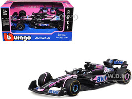 Alpine A524 #31 Esteban Ocon BWT Formula One F1 World Championship 2024 Race Series 1/43 Diecast Model Car Bburago 38219EO