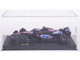 Alpine A524 #10 Pierre Gasly BWT Formula One F1 World Championship 2024 with Driver Figure and Display Case Race Series 1/43 Diecast Model Car Bburago 38220PG