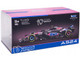 Alpine A524 #10 Pierre Gasly BWT Formula One F1 World Championship 2024 with Driver Figure and Display Case Race Series 1/43 Diecast Model Car Bburago 38220PG