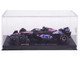 Alpine A524 #10 Pierre Gasly BWT Formula One F1 World Championship 2024 with Driver Figure and Display Case Race Series 1/43 Diecast Model Car Bburago 38220PG