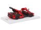 Ferrari LaFerrari Rosso Fuoco Red Metallic One Off Special for Lewis Hamilton With Display Case Limited Edition to 199 pieces Worldwide 1/18 Model Car BBR BBR1822H8DIE1