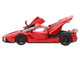 Ferrari LaFerrari Rosso Fuoco Red Metallic One Off Special for Lewis Hamilton With Display Case Limited Edition to 199 pieces Worldwide 1/18 Model Car BBR BBR1822H8DIE1