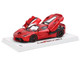 Ferrari LaFerrari Rosso Fuoco Red Metallic One Off Special for Lewis Hamilton With Display Case Limited Edition to 199 pieces Worldwide 1/18 Model Car BBR BBR1822H8DIE1