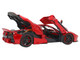 Ferrari LaFerrari Rosso Fuoco Red Metallic One Off Special for Lewis Hamilton With Display Case Limited Edition to 199 pieces Worldwide 1/18 Model Car BBR BBR1822H8DIE1