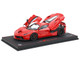 Ferrari LaFerrari Rosso Corsa Red with Black Wheels With Display Case Limited Edition to 120 pieces Worldwide 1/18 Model Car BBR BBR182221-8DIE