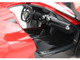 Ferrari LaFerrari Rosso Corsa Red with Black Wheels With Display Case Limited Edition to 120 pieces Worldwide 1/18 Model Car BBR BBR182221-8DIE