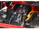 Ferrari LaFerrari Rosso Corsa Red with Black Wheels With Display Case Limited Edition to 120 pieces Worldwide 1/18 Model Car BBR BBR182221-8DIE