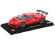 2023 Ferrari 296 Challenge Rosso Corsa Red With Display Case Limited Edition to 36 pieces Worldwide 1/18 Model Car BBR P18242A