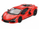 Lamborghini Revuelto Arancio Dac Lucido Orange Limited Edition to 7680 pieces Worldwide 1/64 Diecast Model Car Mini GT MGT00774