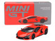 Lamborghini Revuelto Arancio Dac Lucido Orange Limited Edition to 7680 pieces Worldwide 1/64 Diecast Model Car Mini GT MGT00774