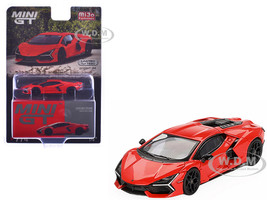 Lamborghini Revuelto Arancio Dac Lucido Orange Limited Edition to 7680 pieces Worldwide 1/64 Diecast Model Car Mini GT MGT00774