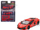 Lamborghini Revuelto Arancio Dac Lucido Orange Limited Edition to 7680 pieces Worldwide 1/64 Diecast Model Car Mini GT MGT00774