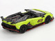 Lamborghini Aventador SVJ 63 Roadster Verde Shock Green Limited Edition 1/64 Diecast Model Car Mini GT MGT00887