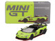 Lamborghini Aventador SVJ 63 Roadster Verde Shock Green Limited Edition 1/64 Diecast Model Car Mini GT MGT00887