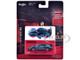 Porsche 911 GT2 RS Blue with Carbon Stripes Speed Icons Series 1/64 Diecast Model Car Maisto 15707BL
