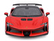 Ferrari SF90 XX Stradale Red with Black Top Race + Play Series 1/18 Diecast Model Car Bburago 16020RD
