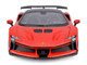 Ferrari SF90 XX Stradale Red with Black Top Race + Play Series 1/18 Diecast Model Car Bburago 16020RD