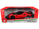 Ferrari SF90 XX Stradale Red with Black Top Race + Play Series 1/18 Diecast Model Car Bburago 16020RD