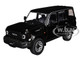 Toyota Land Cruiser J76 RHD Right Hand Drive Black 1/64 Diecast Model Car GCD KS-081-455