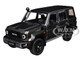 Toyota Land Cruiser J76 Gray Metallic 1/64 Diecast Model Car GCD KS-081-456