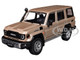 Toyota Land Cruiser J76 Gold Metallic 1/64 Diecast Model Car GCD KS-081-457