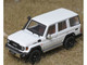 Toyota Land Cruiser J76 White Metallic 1/64 Diecast Model Car GCD KS-081-472