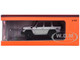 Toyota Land Cruiser J76 White Metallic 1/64 Diecast Model Car GCD KS-081-472