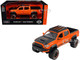 2023 Toyota Tacoma TRD Pro Pickup Truck Harley Davidson Orange and Black with Roof Rack H D Custom Series 1/24 Diecast Model Car Maisto 32275OR