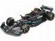 Mercedes AMG F1 W14 E Performance #44 Lewis Hamilton Petronas Formula One F1 World Championship 2023 with Driver Figure Race Series 1/24 Diecast Model Car Bburago 28037LH