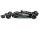 Mercedes AMG F1 W14 E Performance #44 Lewis Hamilton Petronas Formula One F1 World Championship 2023 with Driver Figure Race Series 1/24 Diecast Model Car Bburago 28037LH