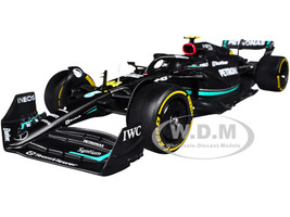 Mercedes AMG F1 W14 E Performance #44 Lewis Hamilton Petronas Formula One F1 World Championship 2023 with Driver Figure Race Series 1/24 Diecast Model Car Bburago 28037LH