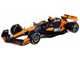 McLaren MCL38 #4 Lando Norris OKX Winner Formula One F1 Miami GP 2024 with Driver Figure Race Series 1/24 Diecast Model Car Bburago 28040LN