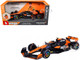 McLaren MCL38 #4 Lando Norris OKX Winner Formula One F1 Miami GP 2024 with Driver Figure Race Series 1/24 Diecast Model Car Bburago 28040LN