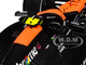 McLaren MCL38 #4 Lando Norris OKX Winner Formula One F1 Miami GP 2024 with Driver Figure Race Series 1/24 Diecast Model Car Bburago 28040LN