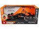 McLaren MCL38 #4 Lando Norris OKX Winner Formula One F1 Miami GP 2024 with Driver Figure Race Series 1/24 Diecast Model Car Bburago 28040LN