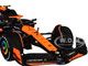 McLaren MCL38 #4 Lando Norris OKX Winner Formula One F1 Miami GP 2024 with Driver Figure Race Series 1/24 Diecast Model Car Bburago 28040LN