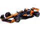 McLaren MCL38 #81 Oscar Piastri OKX Formula One F1 Miami GP 2024 with Driver Figure Race Series 1/24 Diecast Model Car Bburago 28040OP
