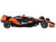 McLaren MCL38 #81 Oscar Piastri OKX Formula One F1 Miami GP 2024 with Driver Figure Race Series 1/24 Diecast Model Car Bburago 28040OP