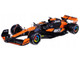 McLaren MCL38 #81 Oscar Piastri OKX Formula One F1 Miami GP 2024 with Driver Figure Race Series 1/24 Diecast Model Car Bburago 28040OP