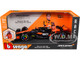 McLaren MCL38 #81 Oscar Piastri OKX Formula One F1 Miami GP 2024 with Driver Figure Race Series 1/24 Diecast Model Car Bburago 28040OP