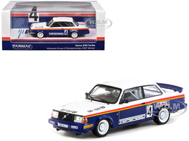Volvo 240 Turbo #4 Per-Gunnar Andersson Winner Malaysian Group A Championships 1987 Hobby64 Series 1/64 Diecast Model Car Tarmac Works T64-050-87MAL04