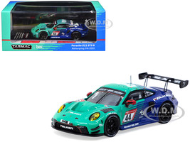 Porsche 911 GT3 R #44 Joel Eriksson Tim Heinemann Nico Menzel Martin Ragginger Falken Motorsports 24 Hours of Nurburgring 2023 Hobby64 Series 1/64 Diecast Model Tarmac Works T64-084-23NUR44