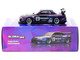 Nissan Skyline R32 Widebody RHD Right Hand Drive #32 Jonsibal Design Works Midnight Purple Metallic Global64 Series 1/64 Diecast Model Tarmac Works T64G-061-MP
