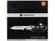 Boeing 737 800 Commercial Aircraft with Flaps Down AeroMexico N957AM White with Dark Blue Tail Gemini 200 Series 1/200 Diecast Model Airplane GeminiJets G2AMX1387F