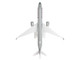 Airbus A350-1000 Commercial Aircraft Qatar Airways A7-ANA Gray Tail Graphics Snap-Fit 1/200 Plastic Model Skymarks SKR1074