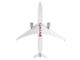 Airbus A350-1000 Commercial Aircraft Qatar Airways A7-ANA Gray Tail Graphics Snap-Fit 1/200 Plastic Model Skymarks SKR1074