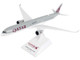 Airbus A350-1000 Commercial Aircraft Qatar Airways A7-ANA Gray Tail Graphics Snap-Fit 1/200 Plastic Model Skymarks SKR1074